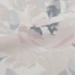 【NITORI 宜得利家居】純棉枕套 PT33 FLOWER GY 50×70(純棉枕套 純棉 枕套 PT33)