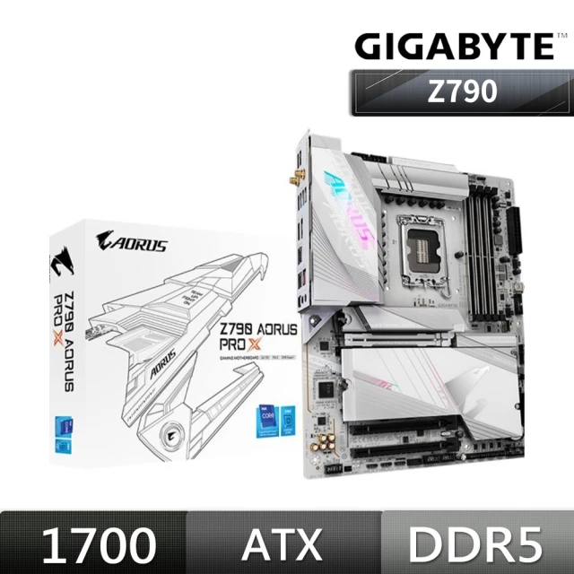 GIGABYTE 技嘉 技嘉 Z790 AORUS PRO X +技嘉 GP-UD1300GM PG5 1300W 電源供應器(組合11-2)