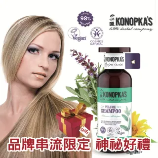 【DR.KONOPKAS】柯諾普卡經典花植奇蹟洗髮精(3瓶)