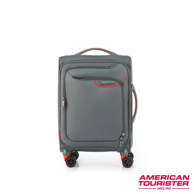 【AMERICAN TOURISTER 美國旅行者】20吋APPLITE 4 ECO可擴充輕量布面軟殼行李箱/布箱(多色可選)