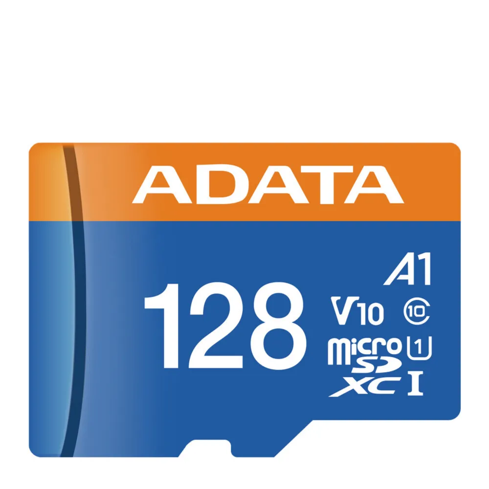 【ADATA 威剛】128G Premier microSDXC/SDHC UHS-I Class10 A1 V10 記憶卡(原廠終生有限保固)