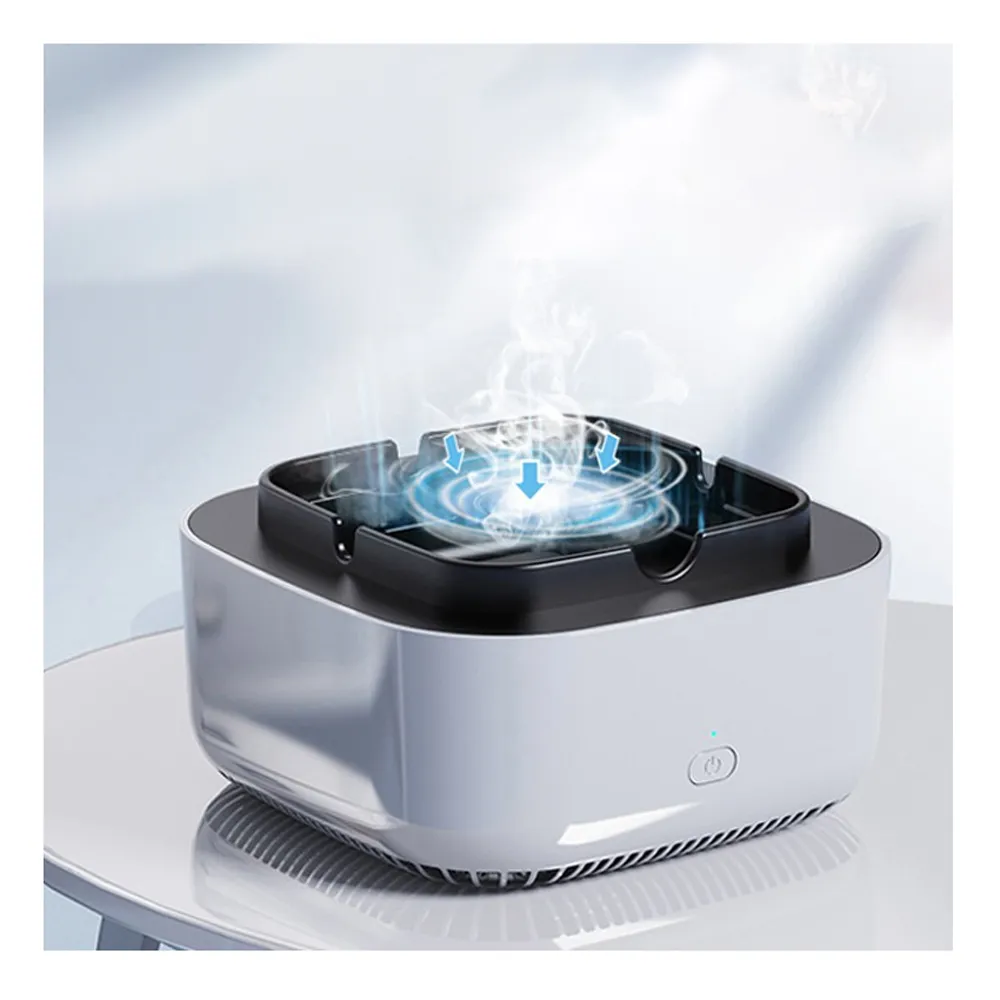 【ANTIAN】電子煙灰缸空氣淨化器 空氣清淨機 除煙味自動吸煙煙灰缸