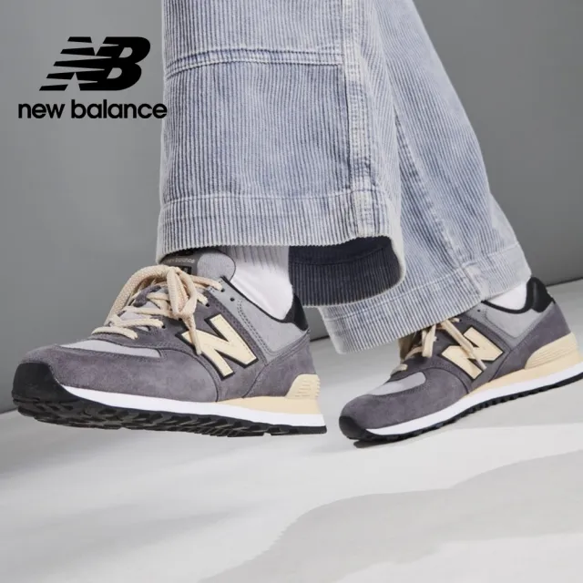 【NEW BALANCE】NB 復古鞋/運動鞋_中性_深灰色_U574LGG-D