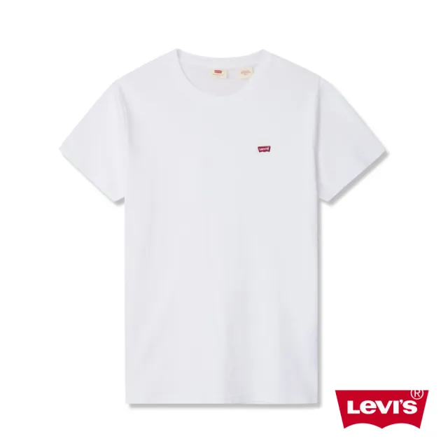 【LEVIS 官方旗艦】男 BatwingLOGO布章短袖Tee恤 A7850-0006 人氣新品