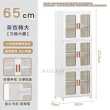 【KOLKO】新式摺疊雙門移動收納櫃- 65面寬3格6層(特大號360L 收納箱 折疊箱 衣物收納 可移動置物櫃)