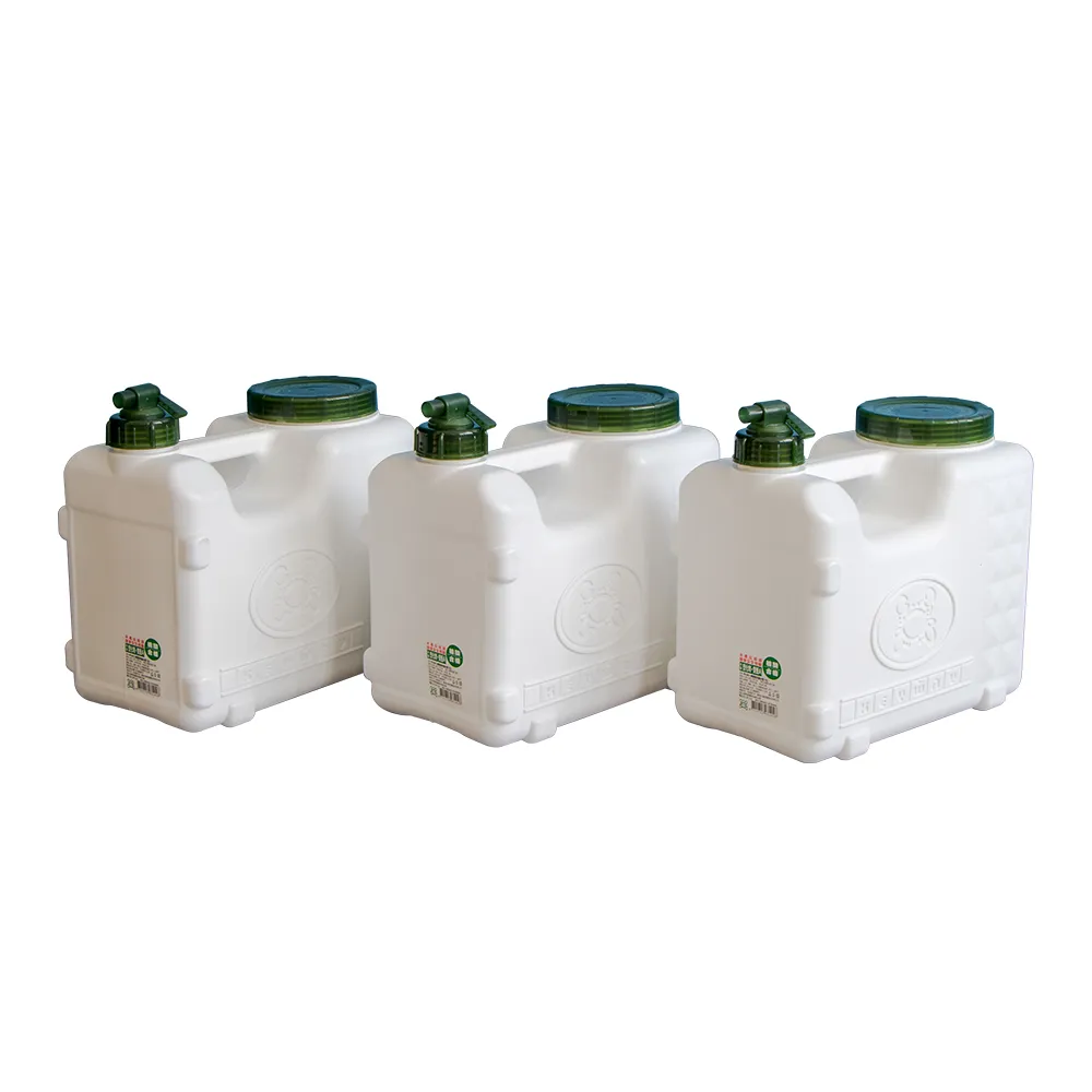 【KEYWAY 聯府】兩用儲水桶10L-3入露營飲水桶80910