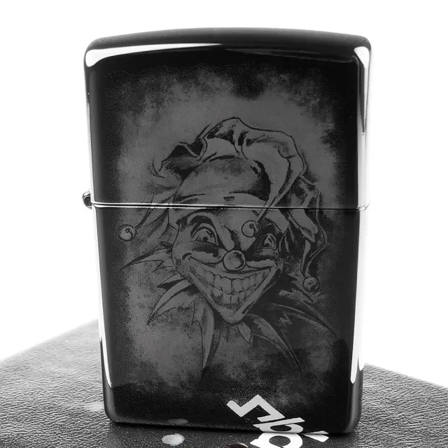 【Zippo】美系~Clown Design-邪惡小丑圖案打火機