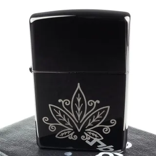 【Zippo】美系~Cannabis Design-大麻葉圖案打火機