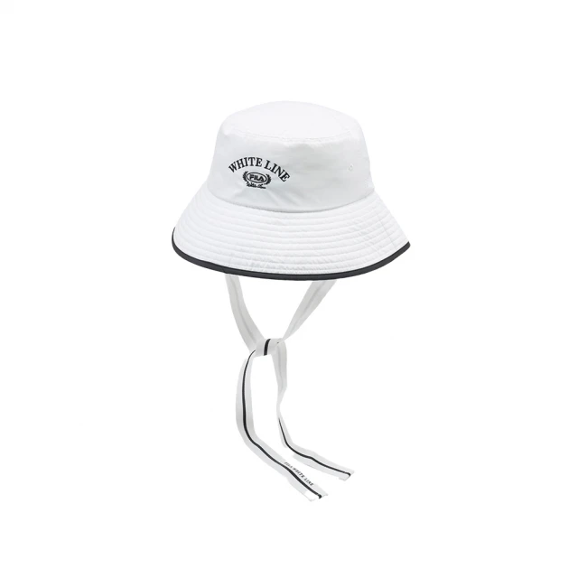 FILA官方直營 時尚筒帽-白色(HTY-1604-WT)
