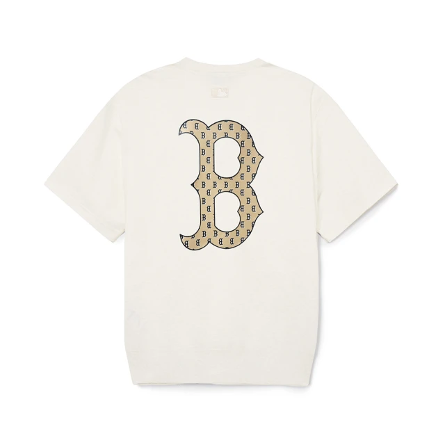 MLB 短袖T恤 MONOGRAM系列 波士頓紅襪隊(3ARSM1343-43CRS)