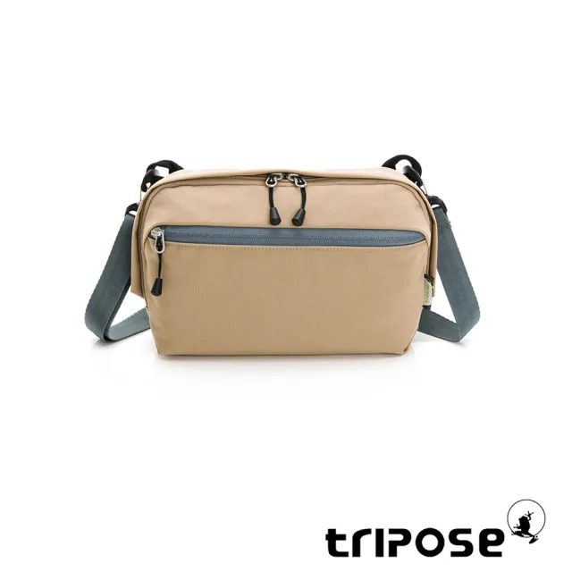 【tripose】PLAIN機能尼龍輕量貼身斜背包(兩色)