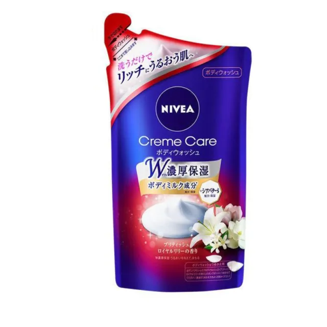 【NIVEA 妮維雅】濃厚保濕沐浴乳 補充包-360ml(多款香味)