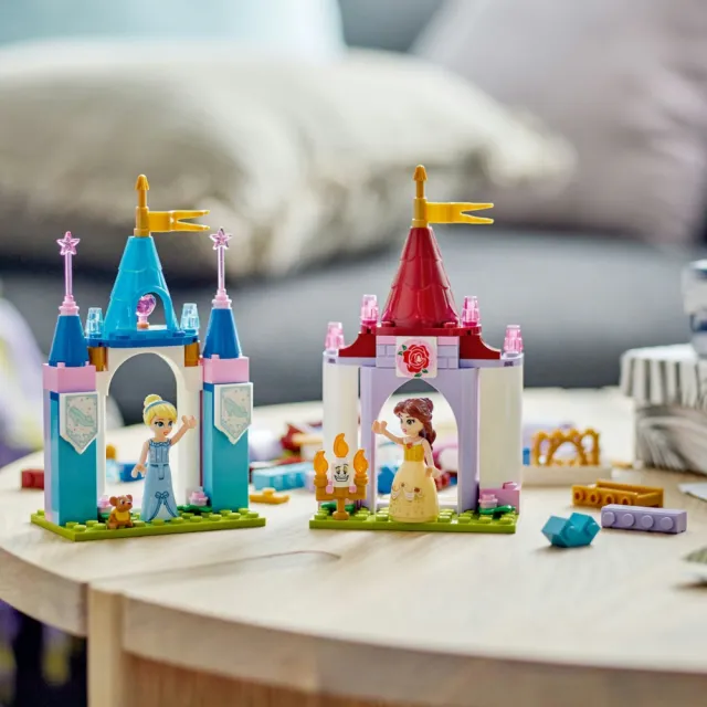 【LEGO 樂高】迪士尼公主系列 43219 Disney Princess Creative Castles(灰姑娘 美女與野獸)