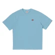 【Dickies】男女款晴空藍純棉經典三色Logo短袖T恤｜DK010991E65