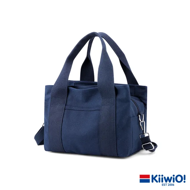【Kiiwi O！官方直營】日系簡約系列兩用帆布包 多款任選(手提包/托特包/帆布包)
