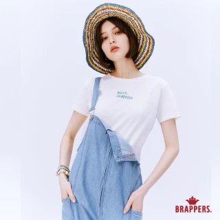 【BRAPPERS】女款 HELLO BRAPPERS印花T(米白)