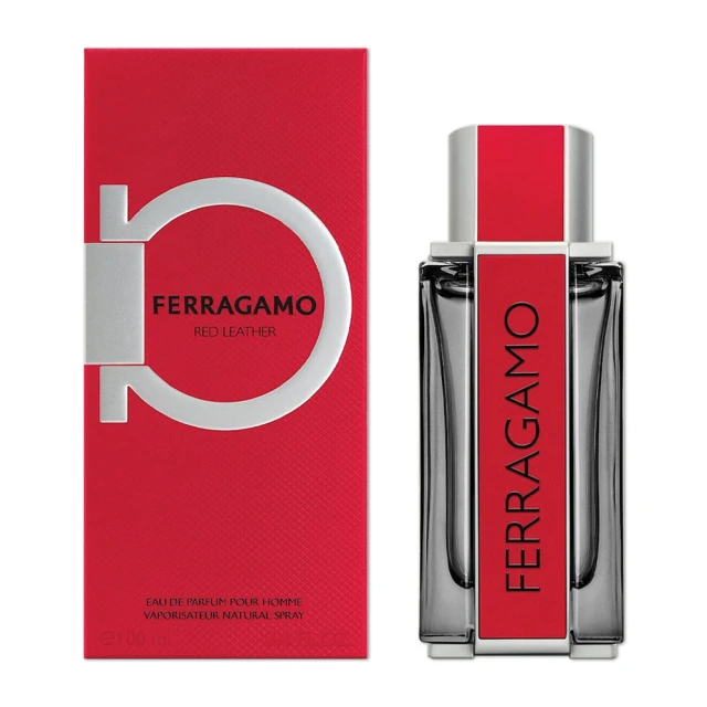 Salvatore Ferragamo Red Leathe