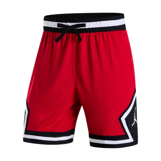 【NIKE 耐吉】短褲 運動褲 休閒 男 AS M J DF SPRT DMND SHORT Jordan 喬丹 紅色(DX1488687)