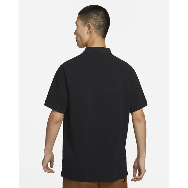 【NIKE 耐吉】短袖 POLO衫 短袖 上衣 T恤 運動 休閒 男 AS M NK CLUB SS POLO PIQUE 黑色(FN3895010)