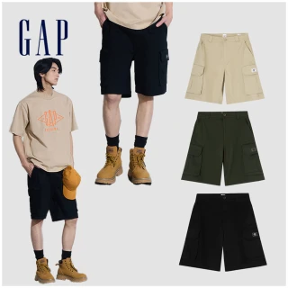 【GAP】男裝 工裝短褲-多色可選(884891)