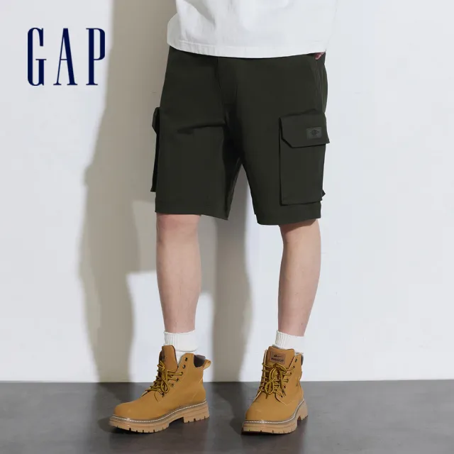 【GAP】男裝 工裝短褲-多色可選(884891)