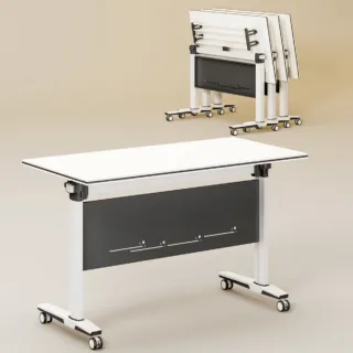 【AS 雅司設計】AS雅司-FT-008移動式折疊會議桌(培訓桌/書桌/會議桌)