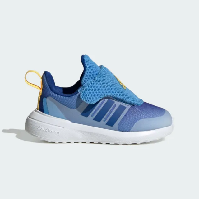 【adidas 愛迪達】運動鞋 童鞋 小童 兒童 FORTARUN 2.0 AC I 藍 IE0634