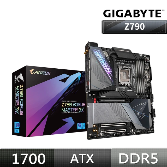 GIGABYTE 技嘉 技嘉 Z790 AORUS MASTER X +技嘉 GP-UD1000GM PG5 2.0 1000W 電源供應器(組合10-1)