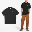 【NIKE 耐吉】短袖襯衫 Club Polo Shirts 男款 黑 白 網眼 棉質 寬鬆 運動 polo衫(FN3895-010)