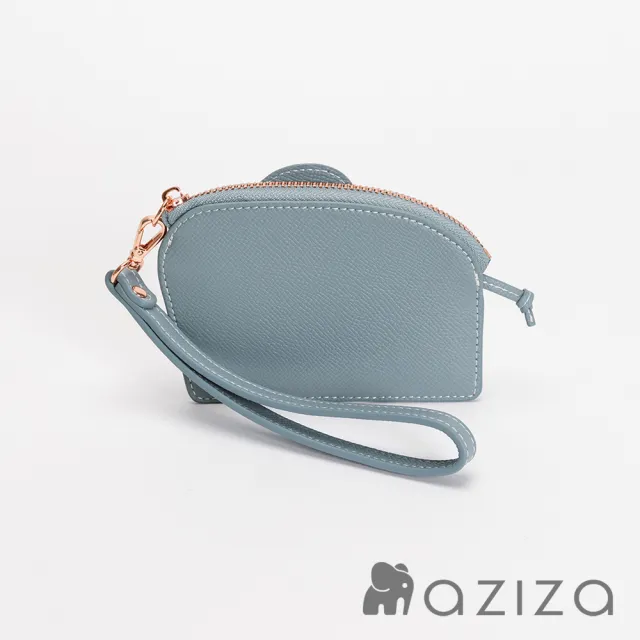 【aziza】小象造型鑰匙零錢包(多色)
