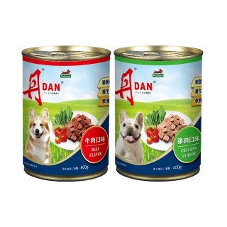 【DAN 丹】犬罐頭 400G*24罐 兩件組(狗罐頭/犬罐 全齡適用)