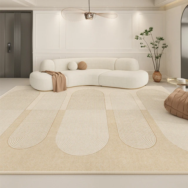 In Da House 義式現代抽象風圈絨地毯客廳臥室地毯1