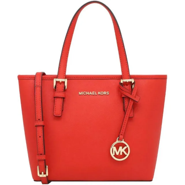 【Michael Kors】PVC滿版LOGO小款手提斜背托特包(6色)