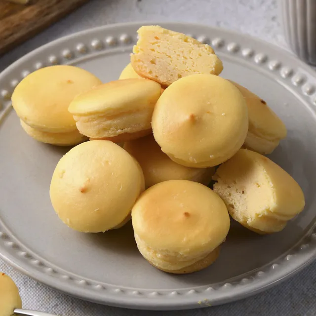 【杏芳食品】芋頭乳酪球一盒32入+原味乳酪球一盒32入(芋頭 乳酪球)
