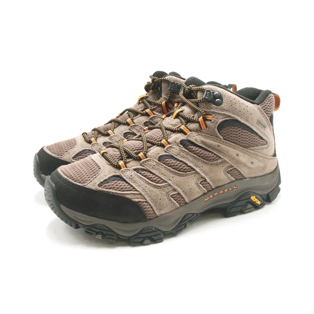 【MERRELL】男 MOAB 3 MID GORE-TEX 防水登山中筒鞋 男鞋(寬楦棕)