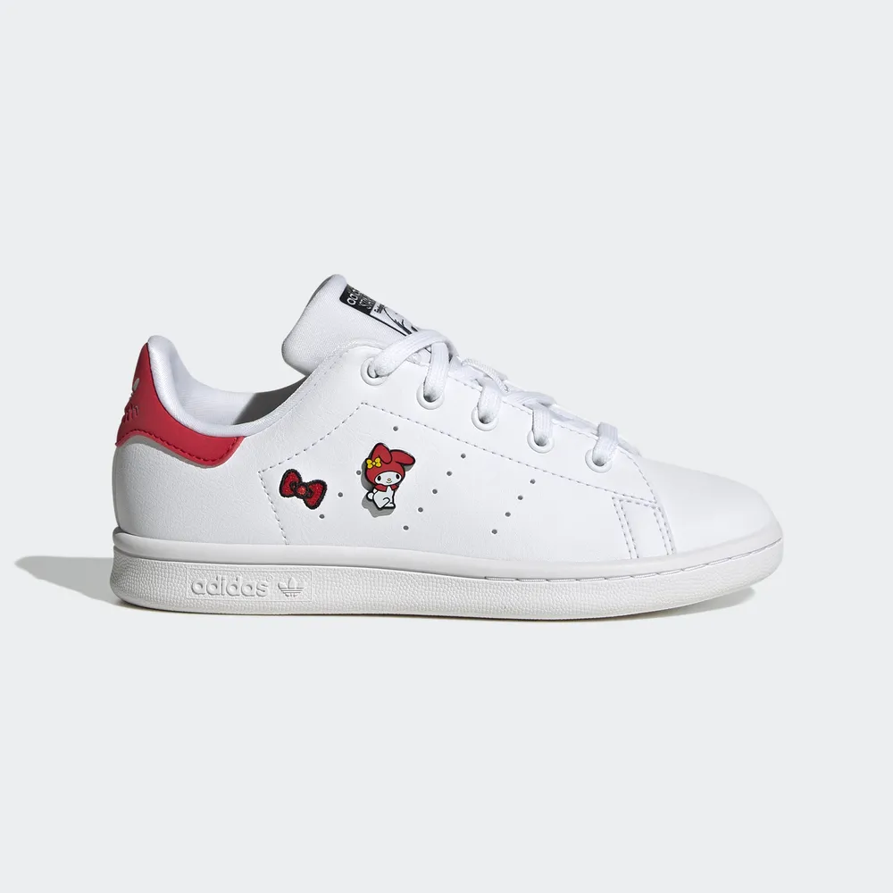 【adidas官方旗艦】HELLO KITTY X STAN SMITH 休閒鞋 運動休閒鞋 小白鞋 童鞋 - Originals(HQ1900)