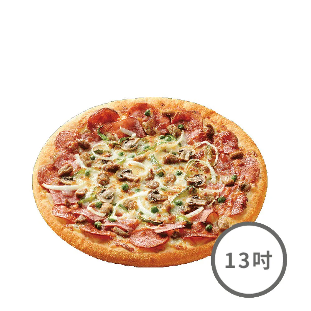 【拿坡里披薩•炸雞】大披薩 喜客券