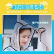 【Finger Pop 指選好物】韓版潮流雨衣-成人款(雨衣 一件式雨衣 透明雨衣 連身雨衣)