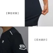 【FIRESTAR】男彈性印花短袖T恤-慢跑 路跑 涼感 運動 上衣 反光(D4631-98)