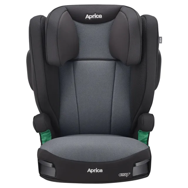 【Aprica 愛普力卡】2024年式 RideCrew ISOFIX 3-12歲成長型汽座(安全帶兩用 成長座椅 增高墊)