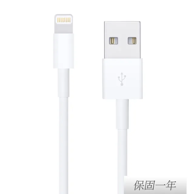 【Apple 蘋果】原廠 Lightning 對 USB 連接線 - 2公尺(A1510)