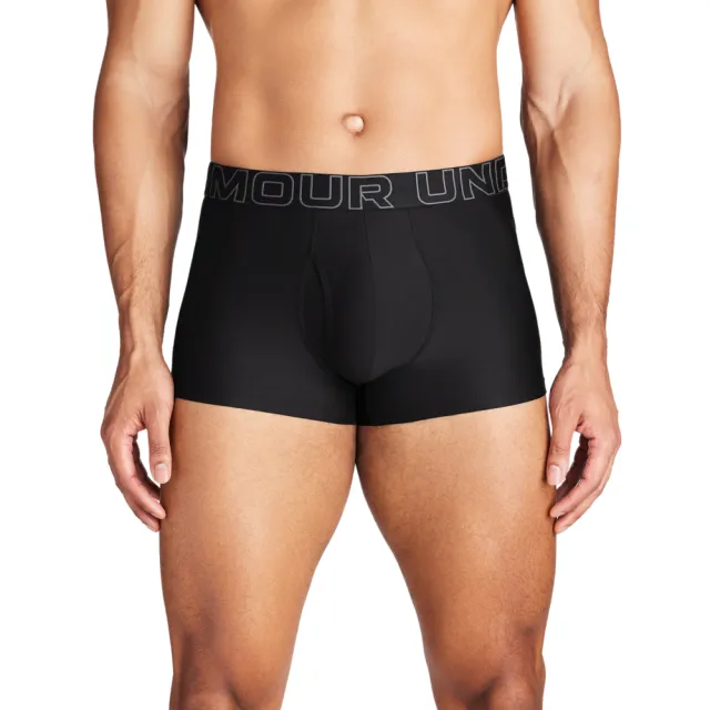 【UNDER ARMOUR】UA 男 Perf Tech 3吋四角褲/3入_1383882-001(黑)