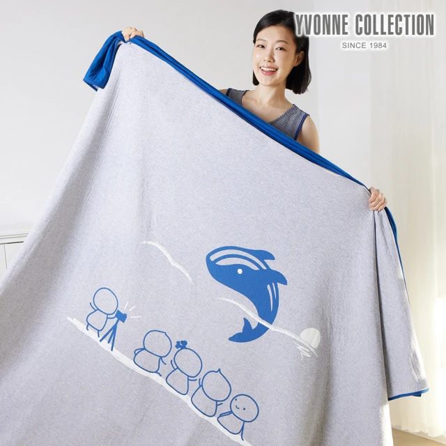 京都西川 高野口棉織夏毯-140x190cm(三層棉紗蓋毯/