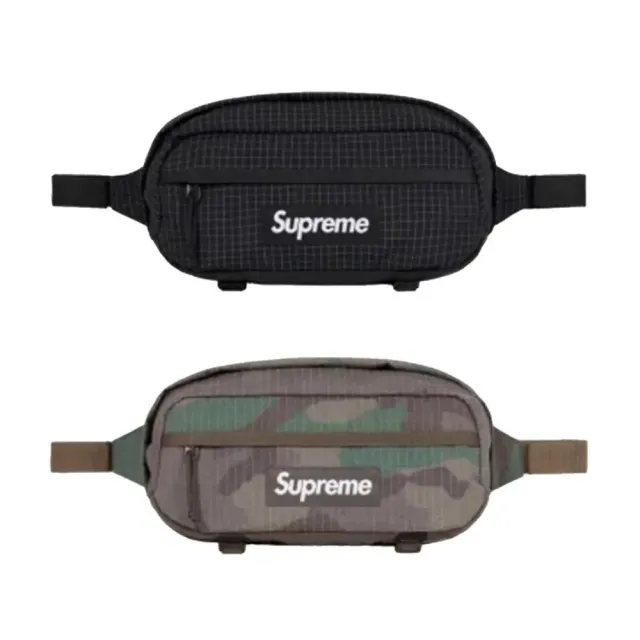 SUPREME】Supreme 24SS Waist Bag 腰包黑/迷彩(運動腰包收納包隨身包