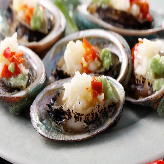 【華得水產】台灣宜蘭九孔小鮑魚8包組(500g土10%/15-25粒/包 春節照常出貨)