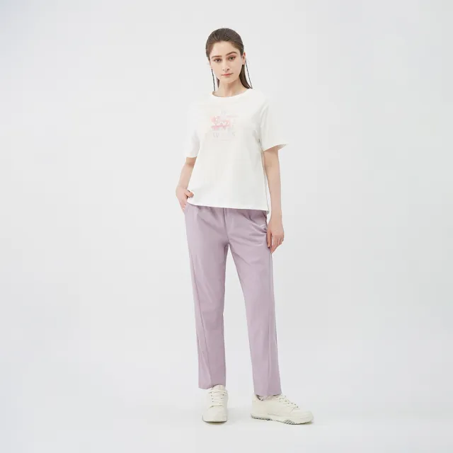 【GIORDANO 佐丹奴】女裝瞬間冰涼長褲 B-SPORTS系列(21 灰紫)