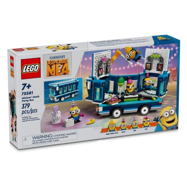 LEGO 樂高LEGO 樂高 LT75581 小小兵系列 - 小小兵的音樂派對巴士(Minion)