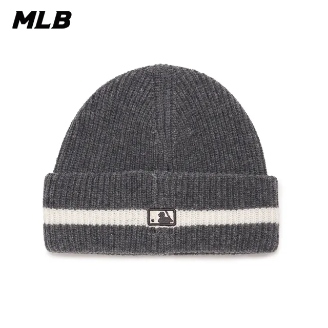 【MLB】羊毛針織毛帽 Varsity系列 紐約洋基隊(3ABNM0536-50MGD)