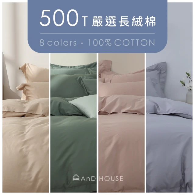 翔仔居家 100%精梳純棉 鋪棉兩用被套床包組3件組-藍調(