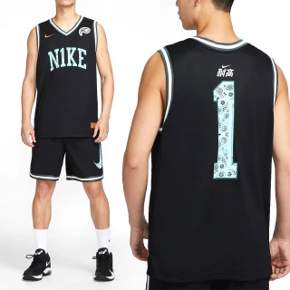 【NIKE 耐吉】AS M NK DF DNA JERSEY 男款 黑色 籃球 訓練 背心 球衣 HF6136-010